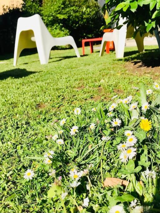 La Maison Pop Appartement meublé indépendant avec jardin Romans-sur-Isère Esterno foto